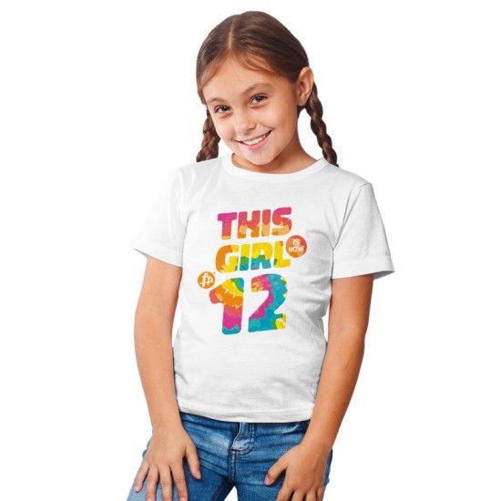 This girl is now 12 - Birthday t-shirt (Κοντομάνικο Παιδικό)